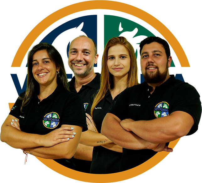 Equipe médica veterinária Vetforma